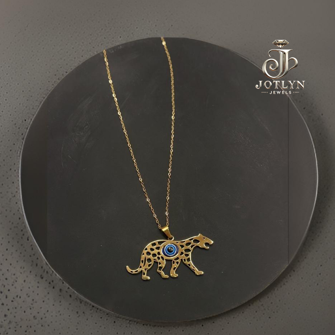Evil Eye Tiger Necklace