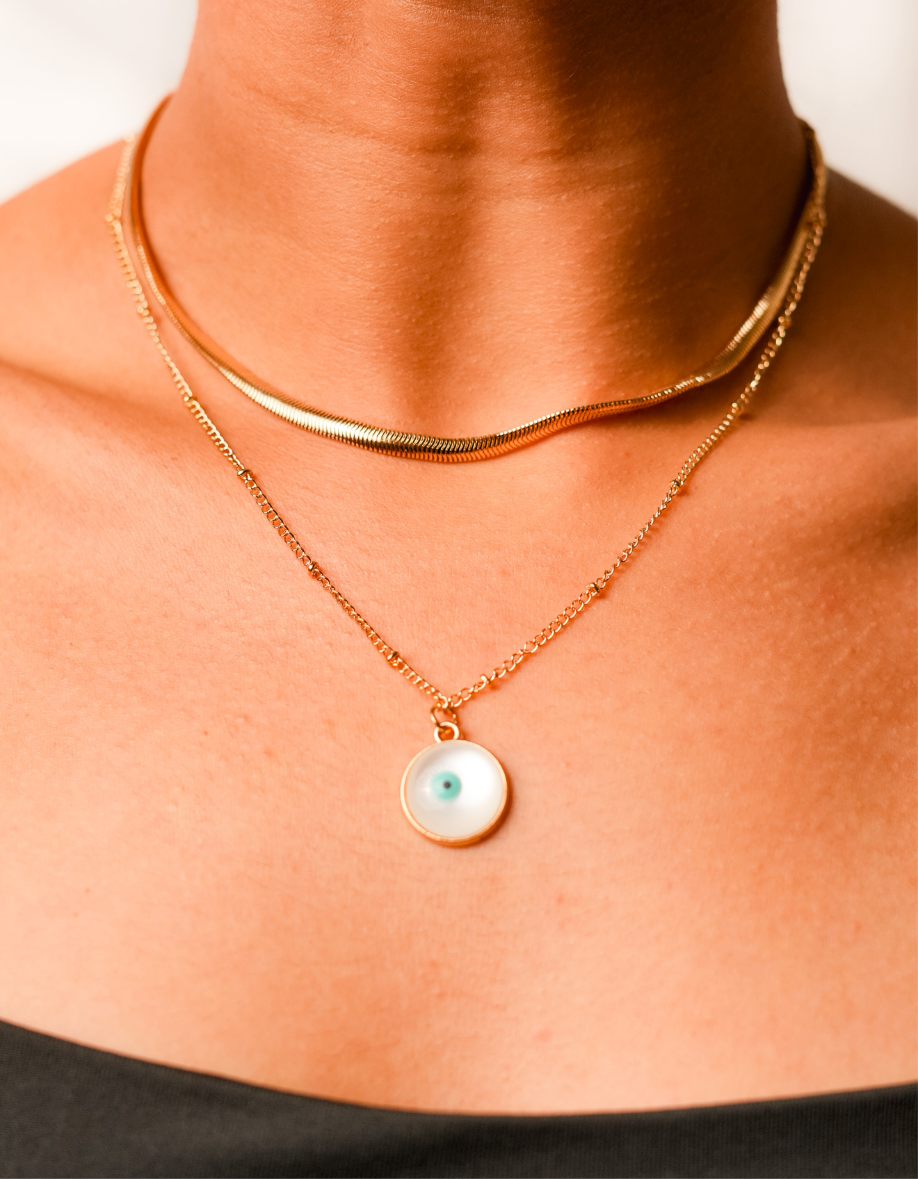Mesmerising Evil Eye Design Chain