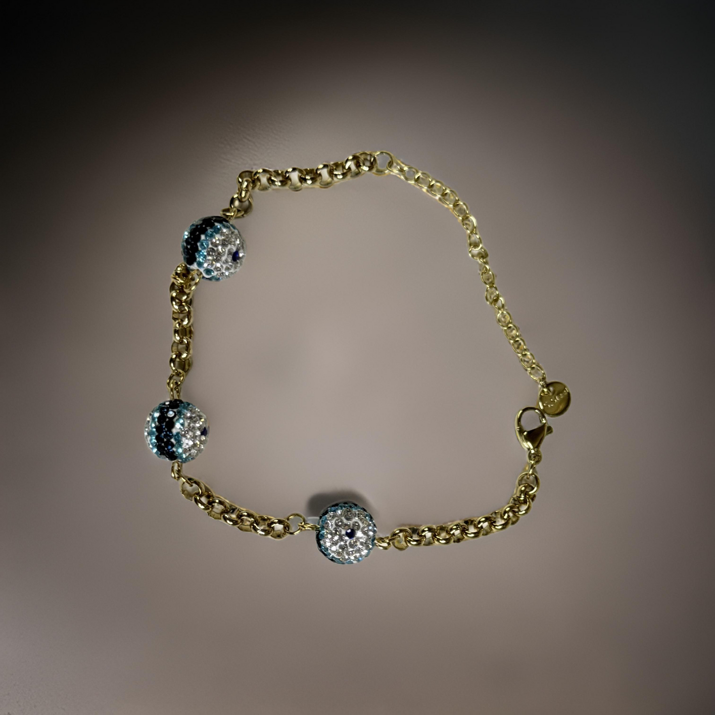 Nazar Bracelet With Sparkling Crystals