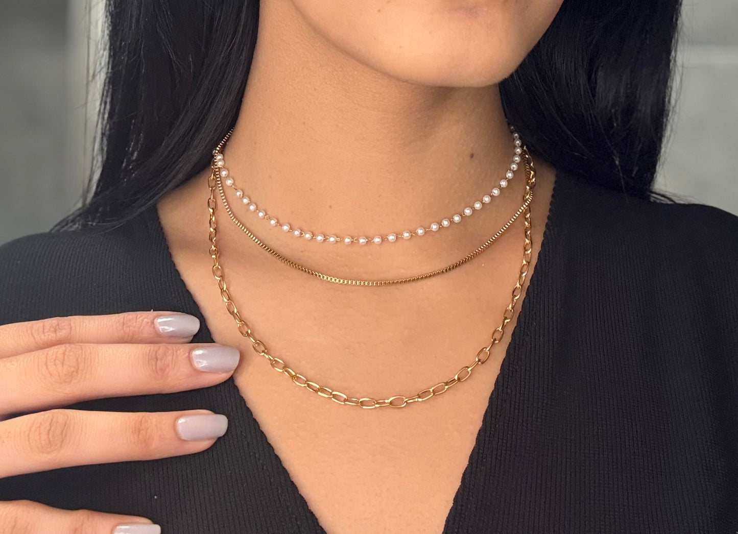 Layered Chain Necklace
