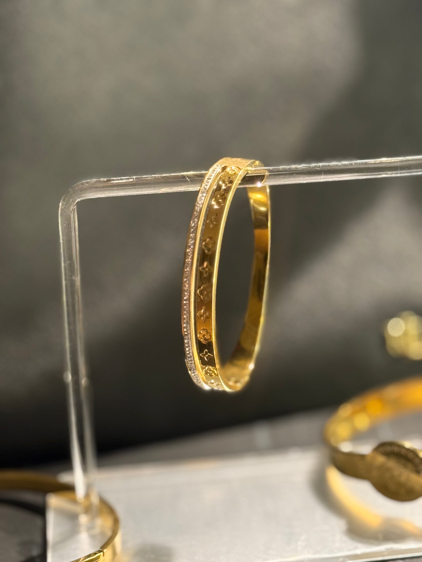 Silver and Golden look Bracelet